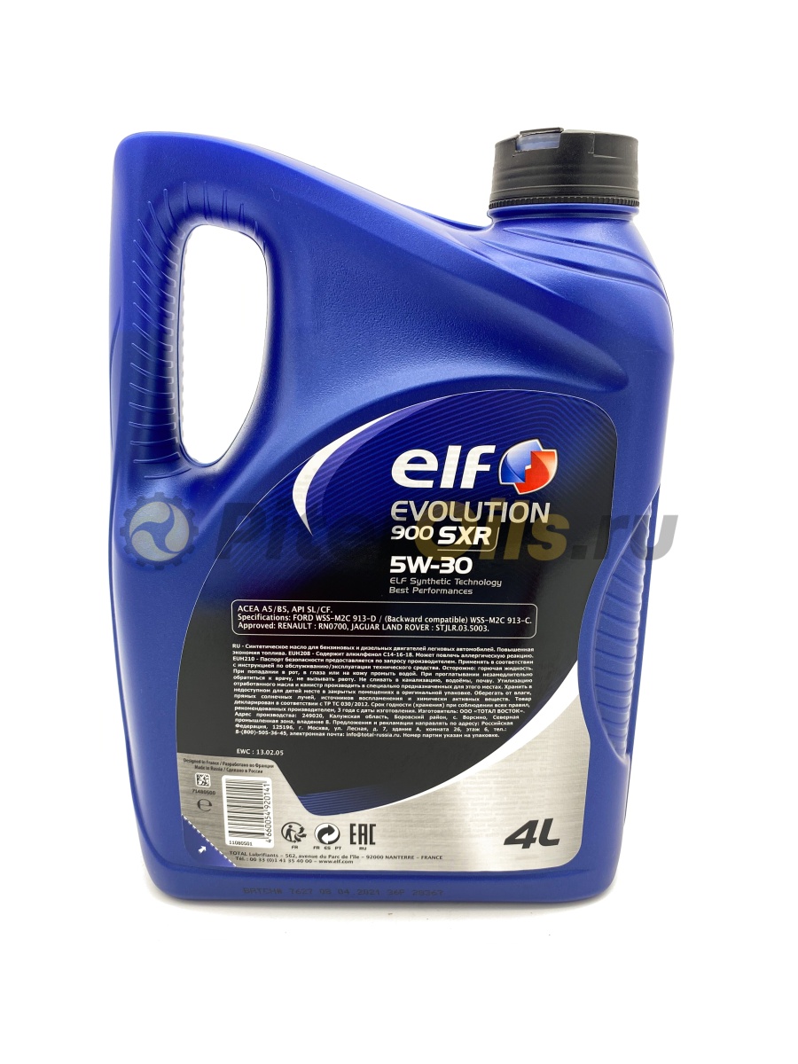 Elf evolution oil 900 SXR 5W30 4L engine oil (10160501)