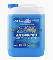 AGA-Z45EV Антифриз -45С G12++ синий 10кг AGA307Z