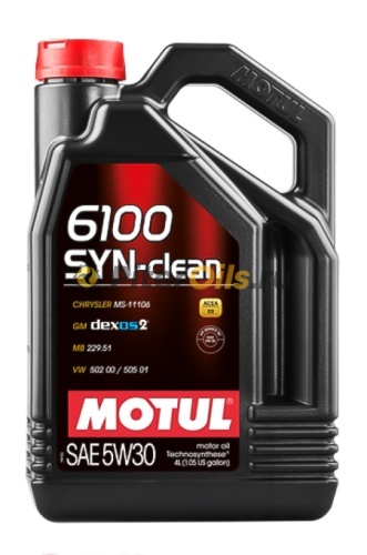 MOTUL 6100 SYN-CLEAN 5W30 (4л) 112134/113889