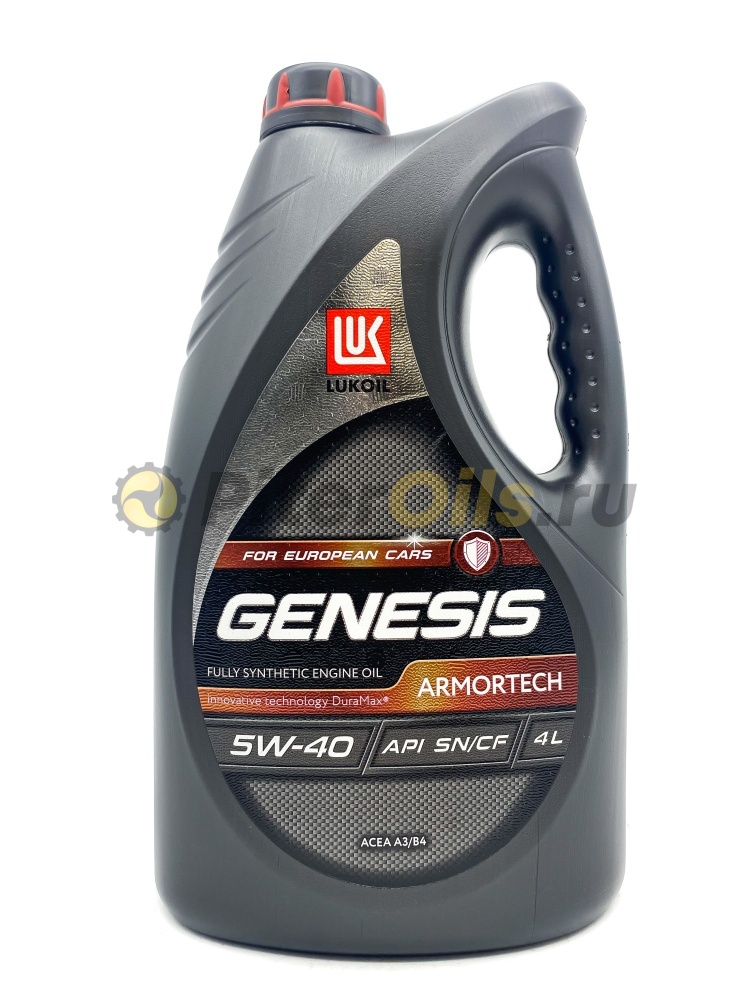 Лукойл GENESIS ARMORTECH 5W40 SP A3/B4 (4л) 2218832/2255948 масло моторное