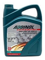 ADDINOL Giga Light MV 5W-30 LL 5л 72098681/4014766241108