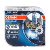 Osram 64193CBI-HCB COOL BLUE INTENSE Лампа 12V H4 60/55W P43t 2шт(Снят, замена 64193CBN-HCB)