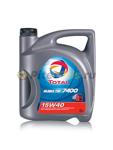 Total Rubia TIR 7400 15w40 (5л) 148585