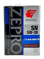 IDEMITSU Zepro Touring F-S SP/SN/GF-6A 5W-30 (4л) 1845-004/4251-004/30014041-004