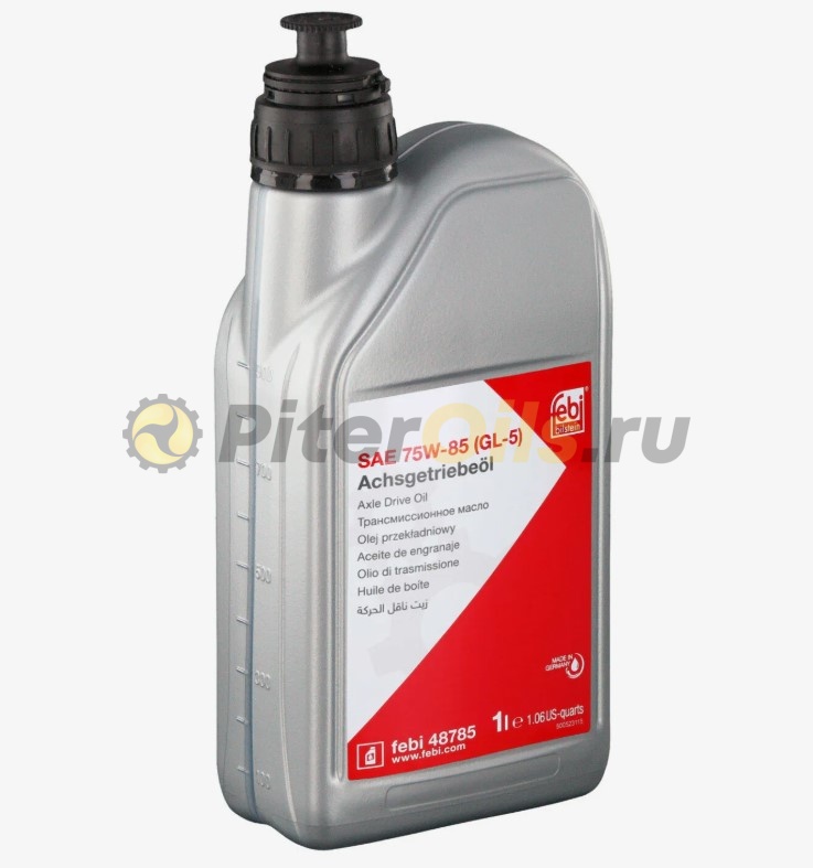 FEBI 48785 Масло трансмиссионное 75w85 GL-5 (1л)