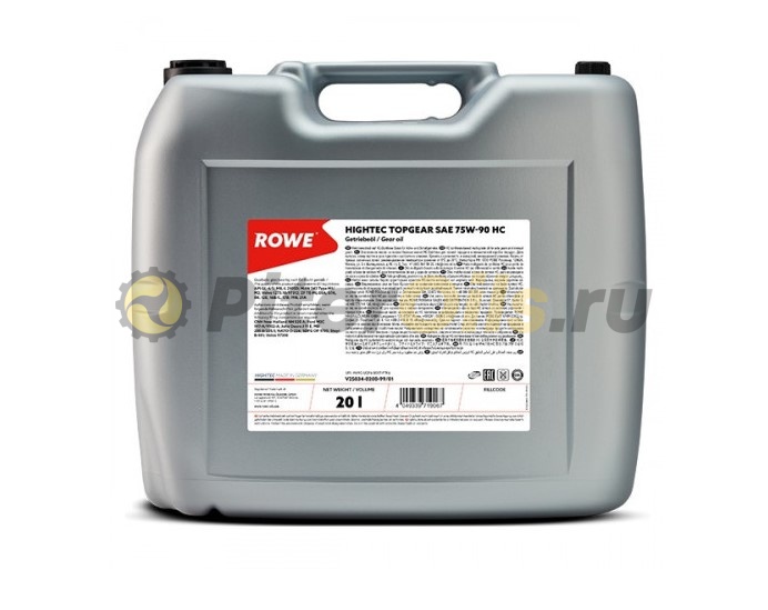 Rowe HIGHTEC TOPGEAR 75W-90 HC (20л) 25034020099