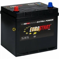 Аккумулятор  EUROSTART Extra Power Asia 90Ah 700A (борт) пол прям (+ -) 306x175x225