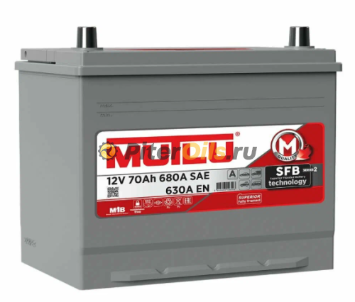 Аккумулятор MUTLU SFB 70А/ч обратный R+ 260x173x225 D26 EN 630 A D26.70.063.C 
