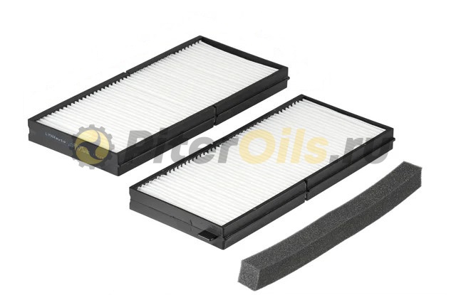 LYNXauto Фильтр салонный LAC008 (CU25004-2KIT) 2шт