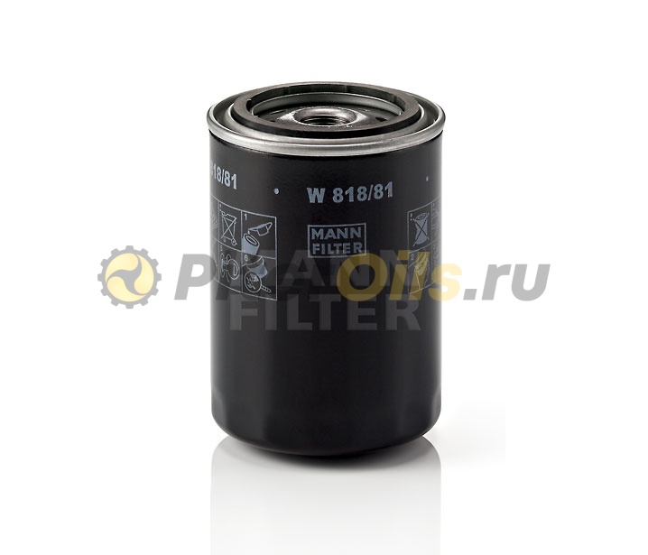 Фильтр масляный MANN W818/81