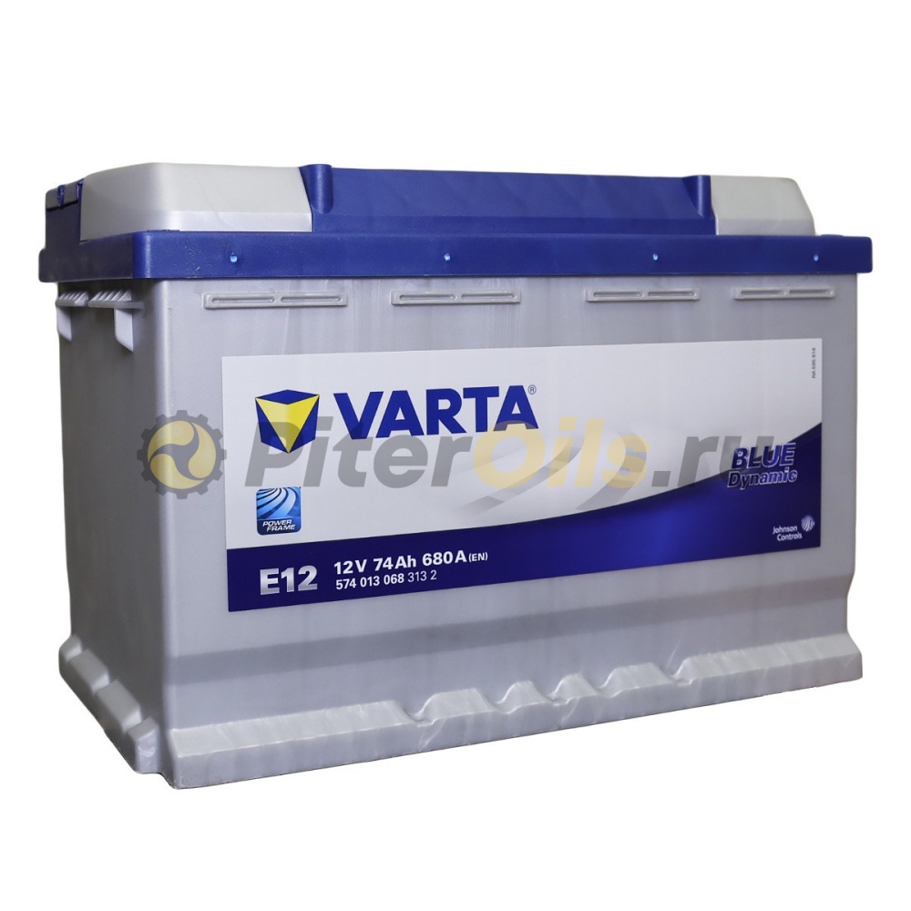 Аккумулятор VARTA Blue Dynamic 74А/ч 680A 278x175x190 E12 (+ -) 574 013 068