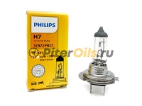 Philips Лампа Vision 12V H7 55W PX26d +30% 12972PRC1 