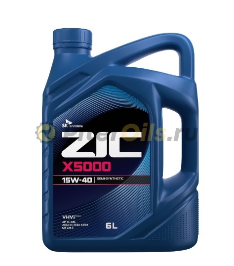 ZIC X5000 15W-40 (6л) 172604