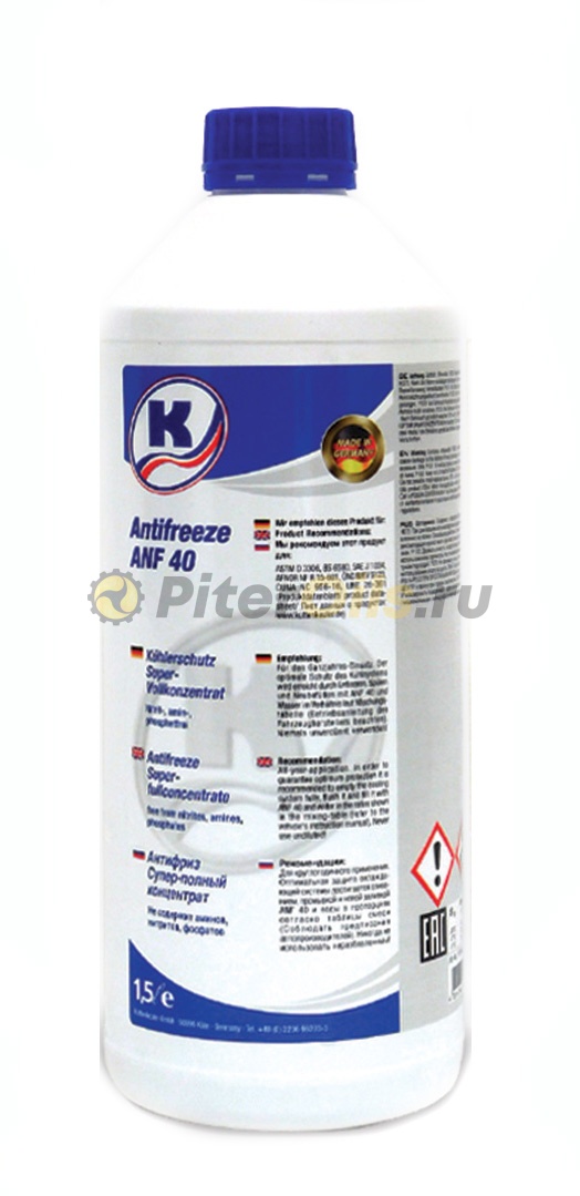 Kuttenkeuler Antifreeze ANF 40 1,5л (синий)