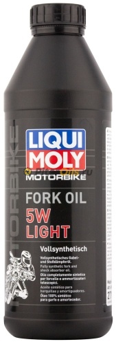 LIQUI MOLY Синтетическое масло для вилок и амортизаторов Motorbike Fork Oil Light 5W 1л 2716