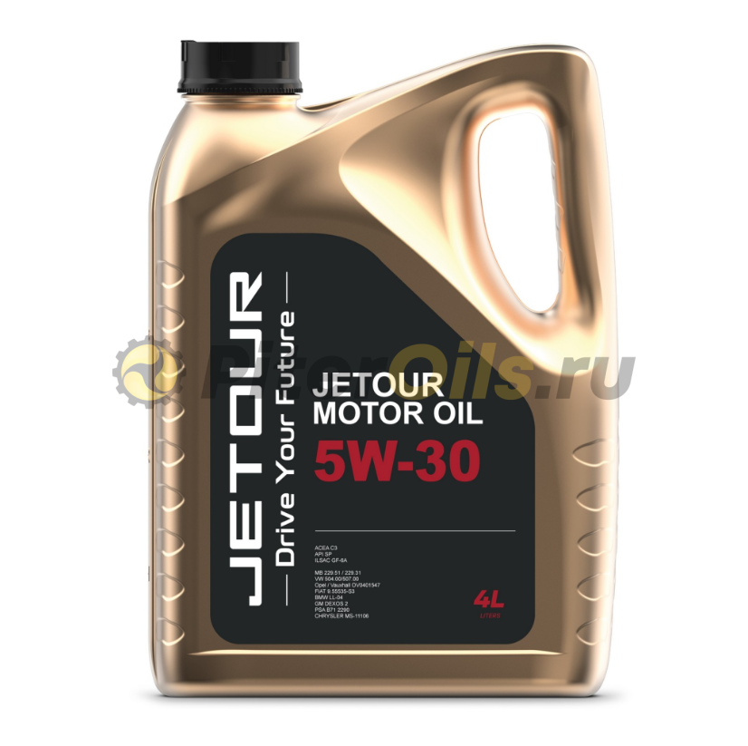 JETOUR Motor Oil 5W-30 (4л) 12270501