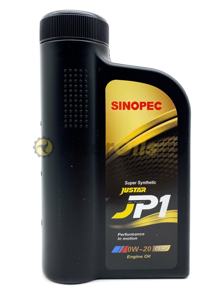 Sinopec JUSTAR JP1 C5/SP 0W-20 Engine Oil 1л 0609100063010011