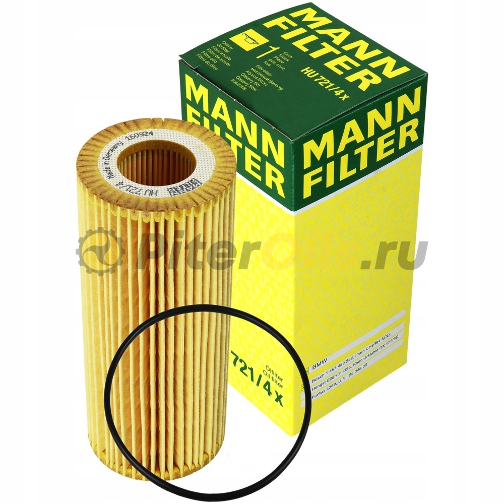 Фильтр масляный MANN HU721/4x