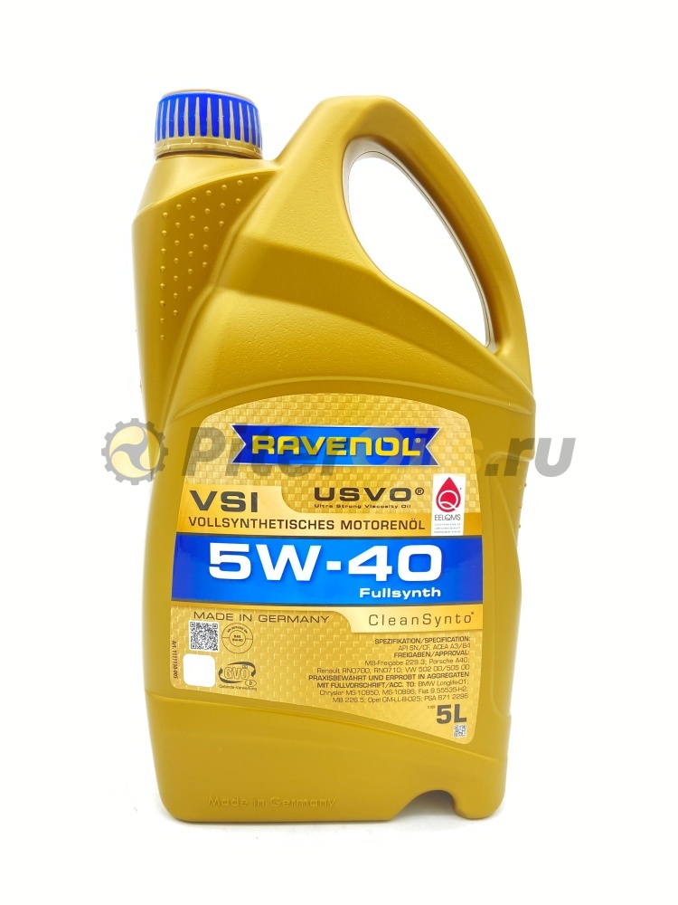 Ravenol 5w40 VSI (5л) 4014835723559