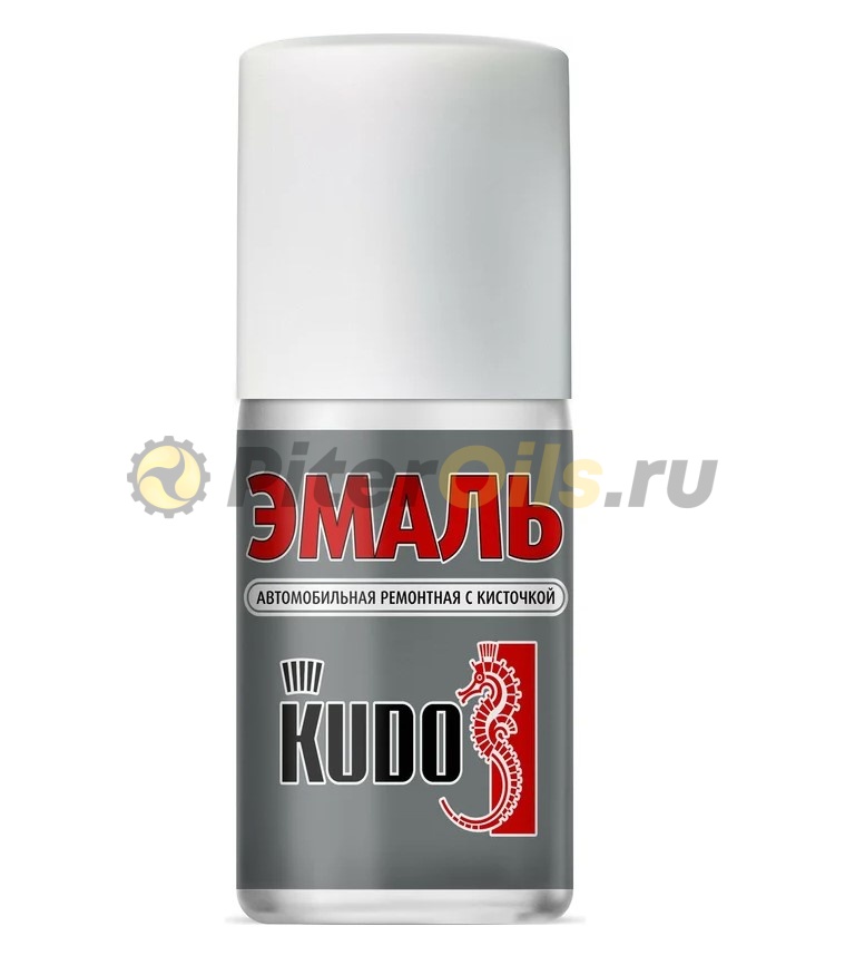 KUDO Эмаль автомобильная ремонтная с кисточкой Белое облако 240 KUDO KU70240BB