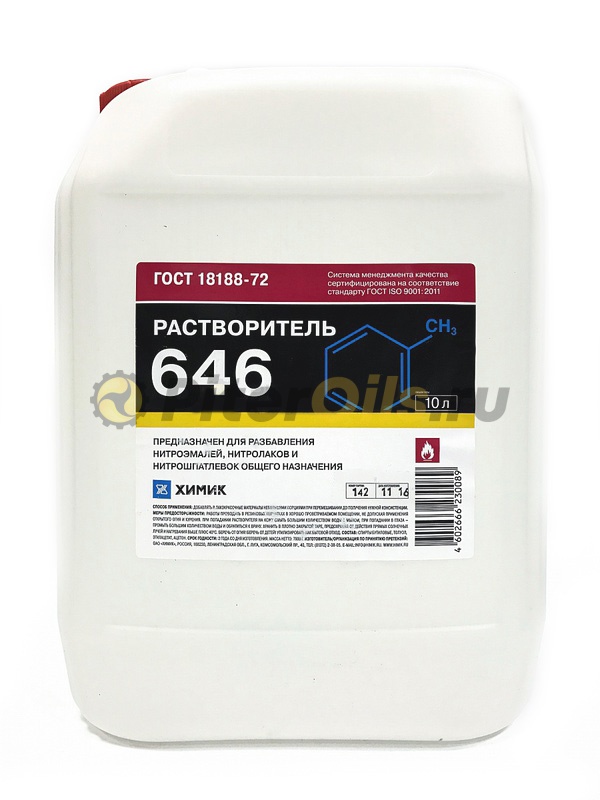 Растворитель 646 (10л) Химик 66230089