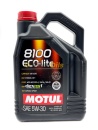 MOTUL 8100 Eco-Lite SAE 5W30 4л 108213/113497