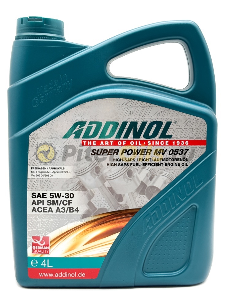 ADDINOL Super Power MV 0537 5W-30 4л 72099225