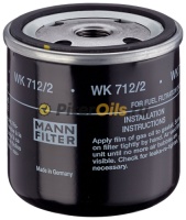 Фильтр топливный MANN WK712/2(KD425)