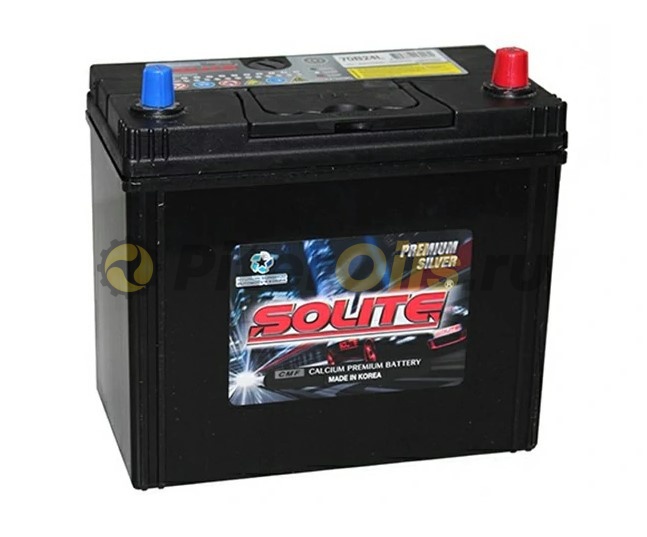 Аккумулятор Solite Silver 59Ah 520A (тонкие кл.) об. пол. (- +) 237x127x225