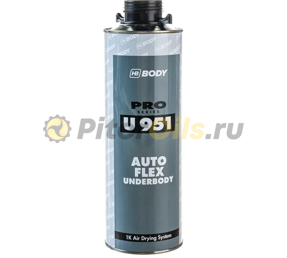 BODY 951 Антигравий Autoflex (черный)  шумопоглощающий (1л) 9510200001