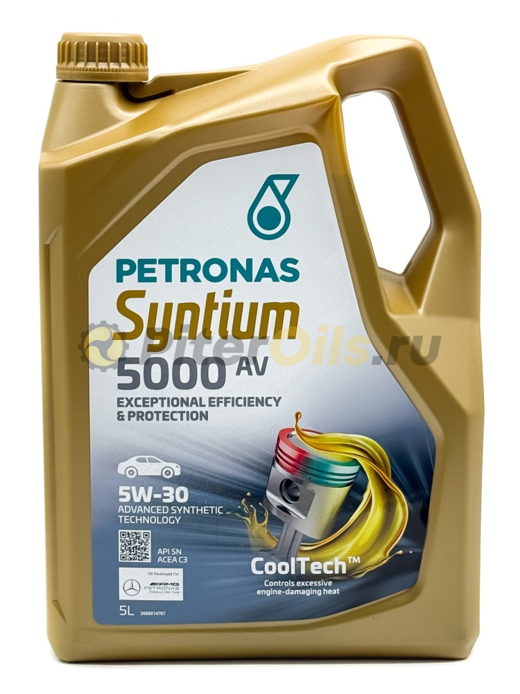 Petronas Syntium 5000 AV 5W30 (5л) 70950M12EU