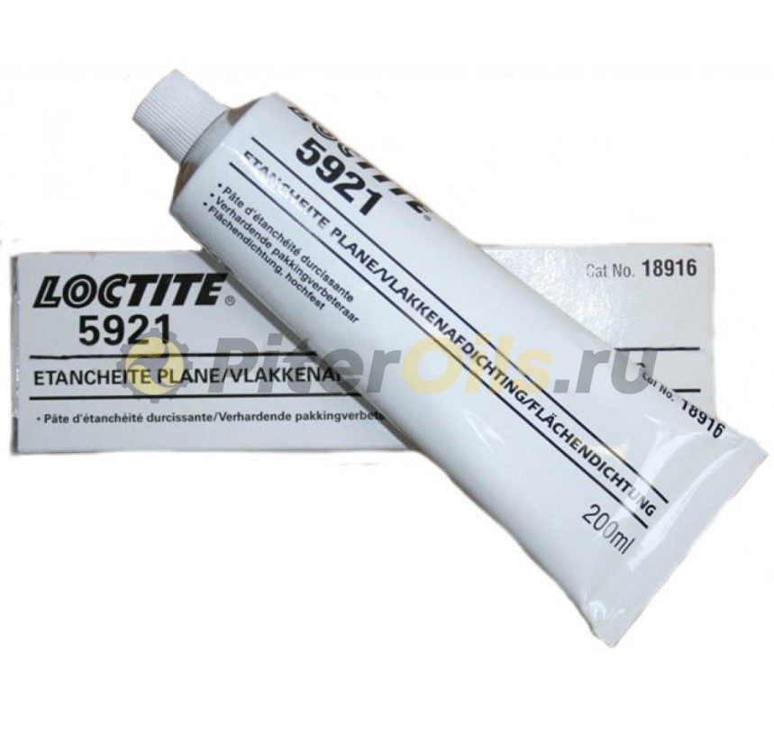 Loctite 5921 (200 мл) - уплотнитель-прокладка незастывающий, жесткий (тюбик)