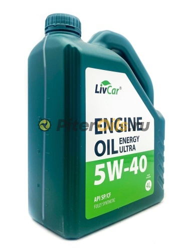 LIVCAR ENGINE OIL ENERGY ULTRA 5W40 API SP/CF (4л) LC1040540004