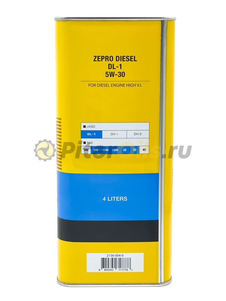 Купить Полусинтетические - IDEMITSU Zepro DIESEL DL-1 5W30 (4л