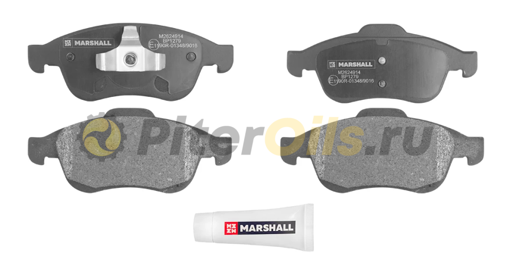 Marshall Тормозные колодки дисковые передние Nissan Terrano III 14-, Renault Arkana 19  M2624914    