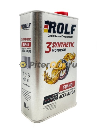 Rolf 3-SYNTHETIC ACEA A3/B4 5w40 (1л) металл 322552