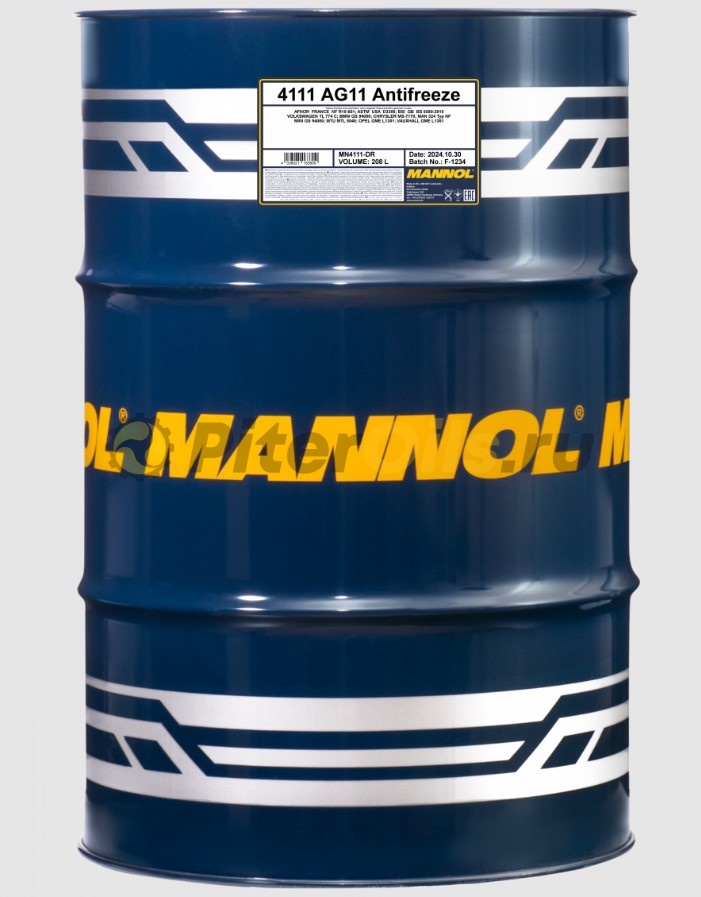 Mannol Antifreeze MN AG11 Longterm (208л) 2050