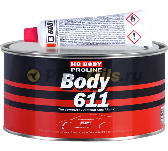 Шпатлевка HB BODY 611 универсальная (0,38кг) 6110300040