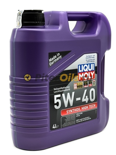 LIQUI MOLY Synthoil High Tech 5w40 (4л) 1915
