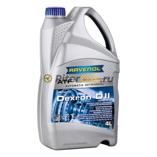RAVENOL трансмиссионное масло ATF Dexron DII (4л) 4014835733596