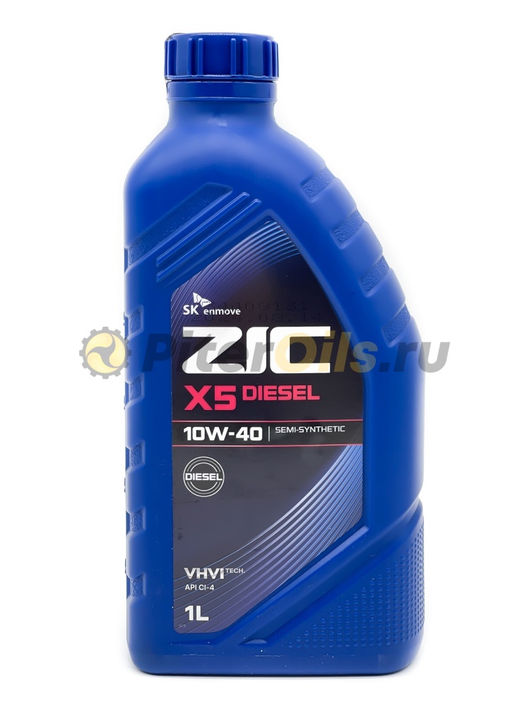 ZIC X5 Diesel 10w40 CI-4 (1л) 132660