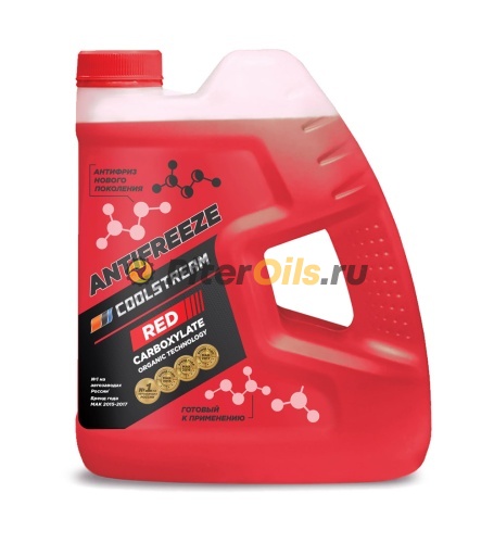Антифриз Cool Stream Red 4кг красный CS-010909-RD