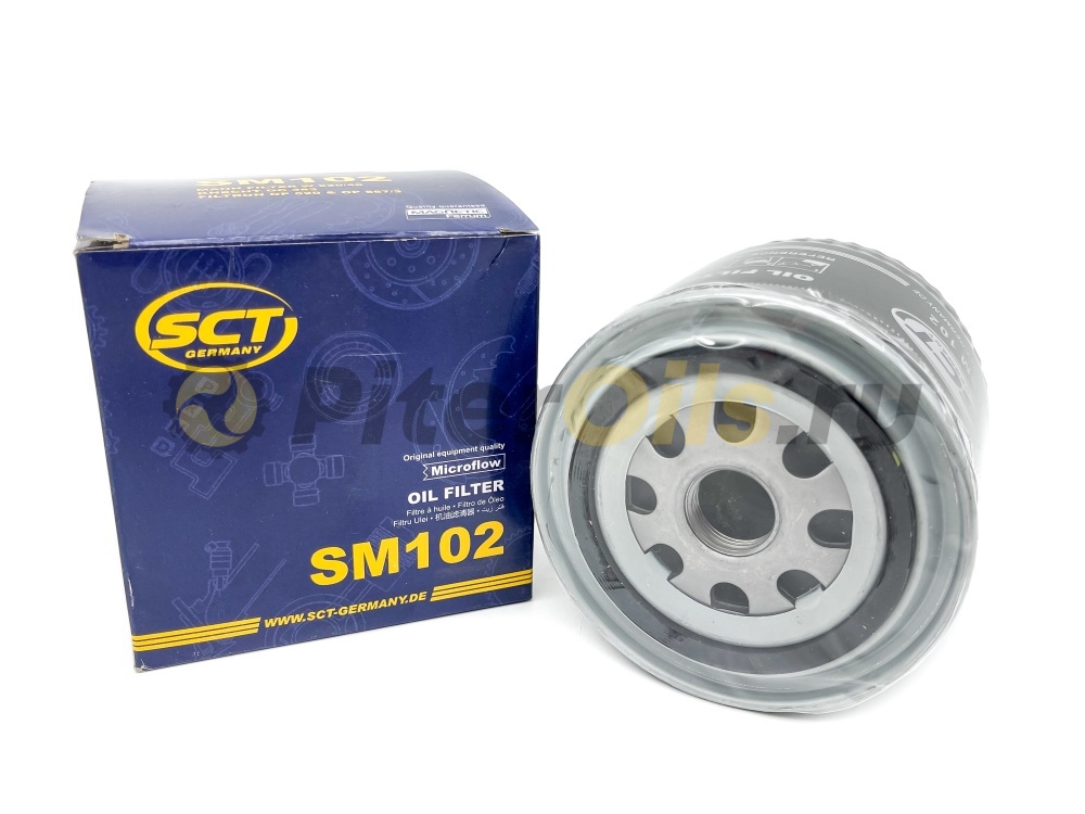 Фильтр масляный SCT SM102 ВАЗ 2101 (W920/21)