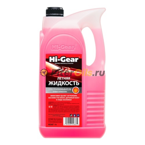 HG5687 Летняя жидкость для очистки стекол 4л