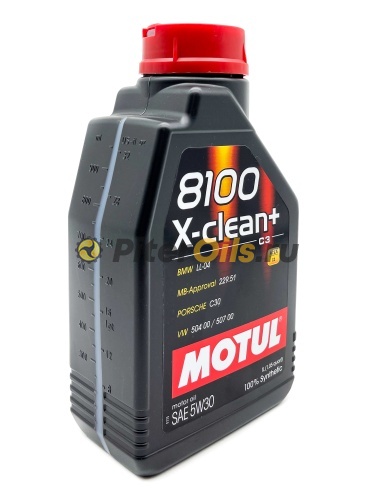 MOTUL 8100 X-Clean+ C3 5W-30 1л 106376/111683