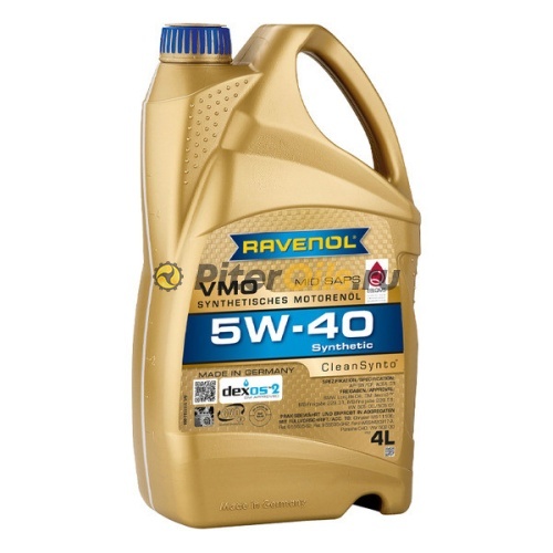 RAVENOL моторное масло VMO SAE 5W-40 (4л) 4014835723894
