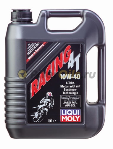 LIQUI MOLY Racing 4T 10w40 HD п/c 5л 1522