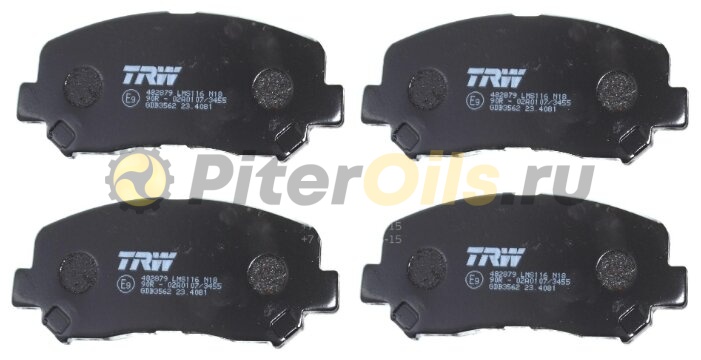 Дисковые тормозные колодки передние TRW GDB3562 для Mazda CX-5 (4 шт.)