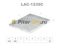 Фильтр салона угольный LYNX LAC1239C (K1168A. CUK 3142. LAK 159)