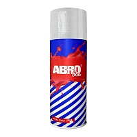 ABRO Краска-спрей металлик серебряная 473мл (SPOM-1580-R)